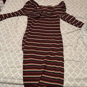 Off the shoulder dress